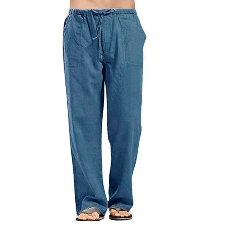 Bordeaux™ - Pantalons d'Été en Coton et Lin