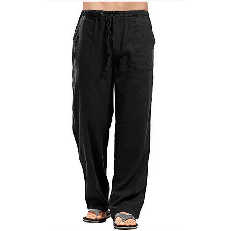 Bordeaux™ - Pantalons d'Été en Coton et Lin
