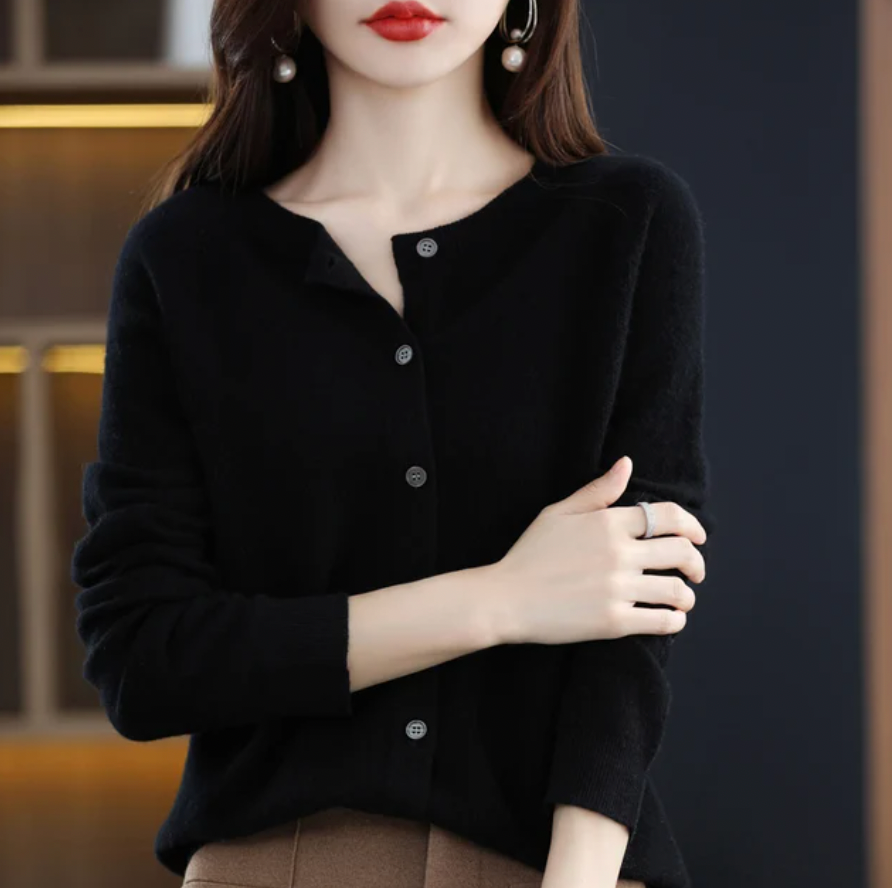 Annika | Cardigan Tricoté Confortable