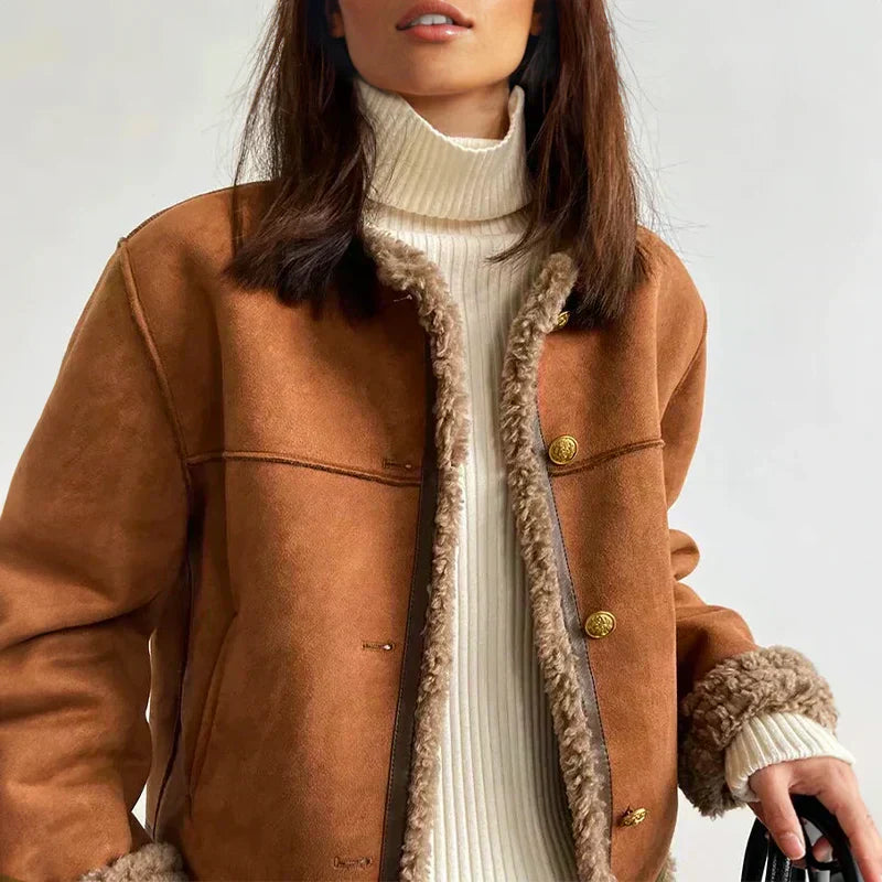 Emma | Veste en Cuir d'Agneau