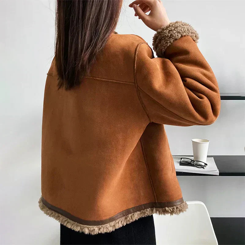 Emma | Veste en Cuir d'Agneau