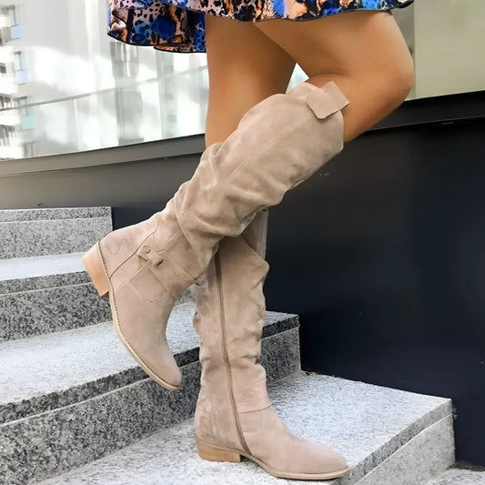 Clémence | Bottes en Cuir Élégantes