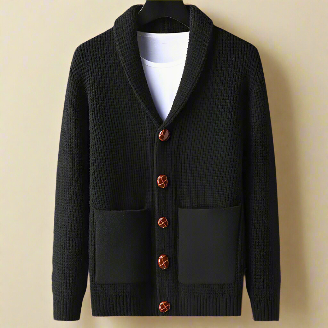Alexander | Cardigan en Laine de Luxe