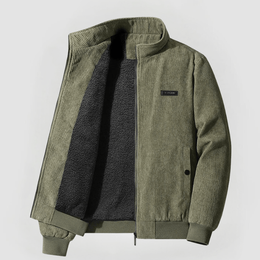 UDO | VESTE EN CORDUROY AVEC DOUBLURE EN POLAIRE