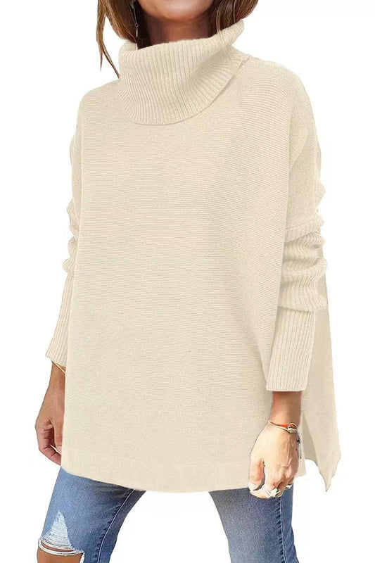 Odette | Pull à col roulé surdimensionné et confortable