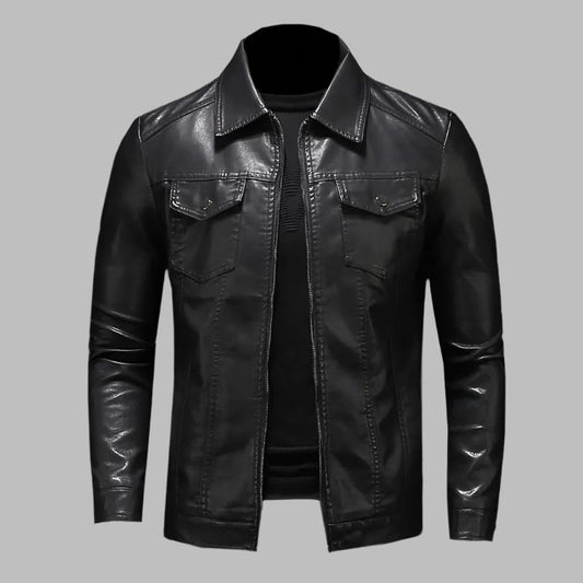 Victor | Veste en Cuir Classique