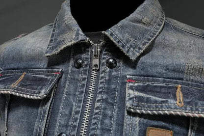 Sean | Veste en Jean Rétro