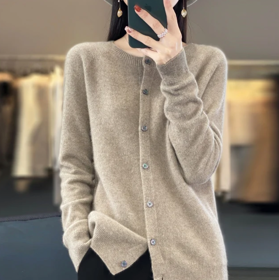 Annika | Cardigan Tricoté Confortable