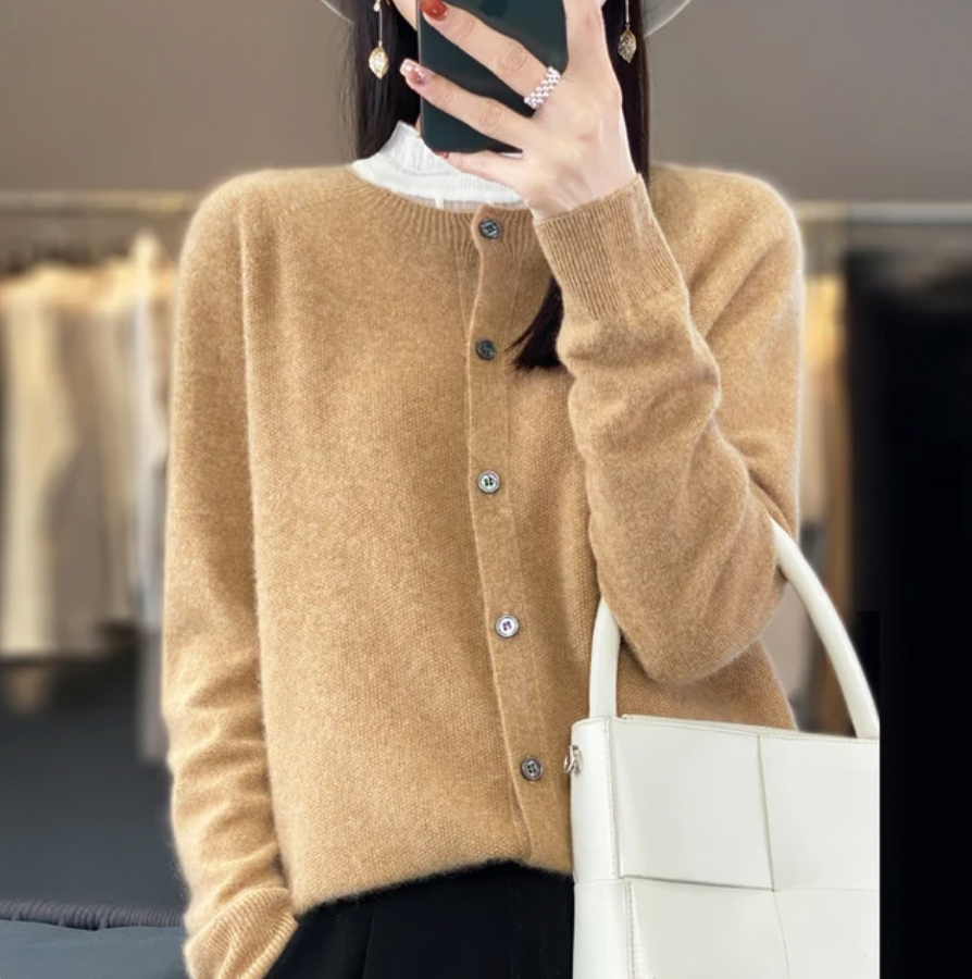 Annika | Cardigan Tricoté Confortable