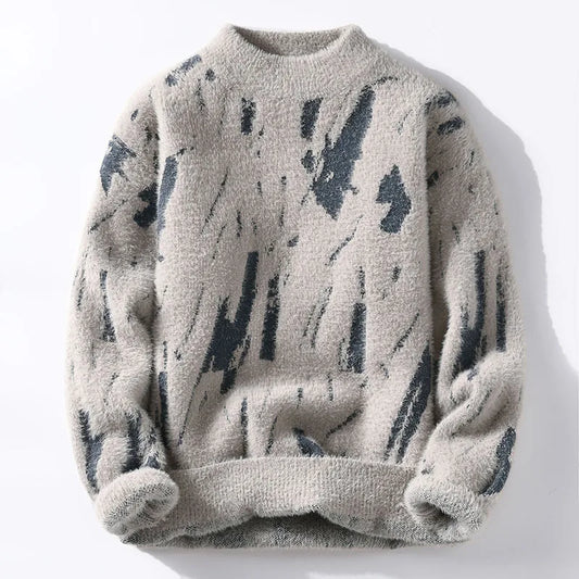 David | Pull Graphique Doux