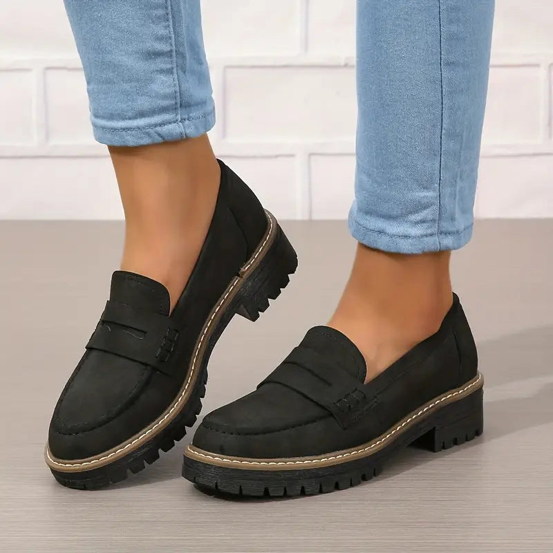 Nadia™ | Ballerines en Suède Intemporelles